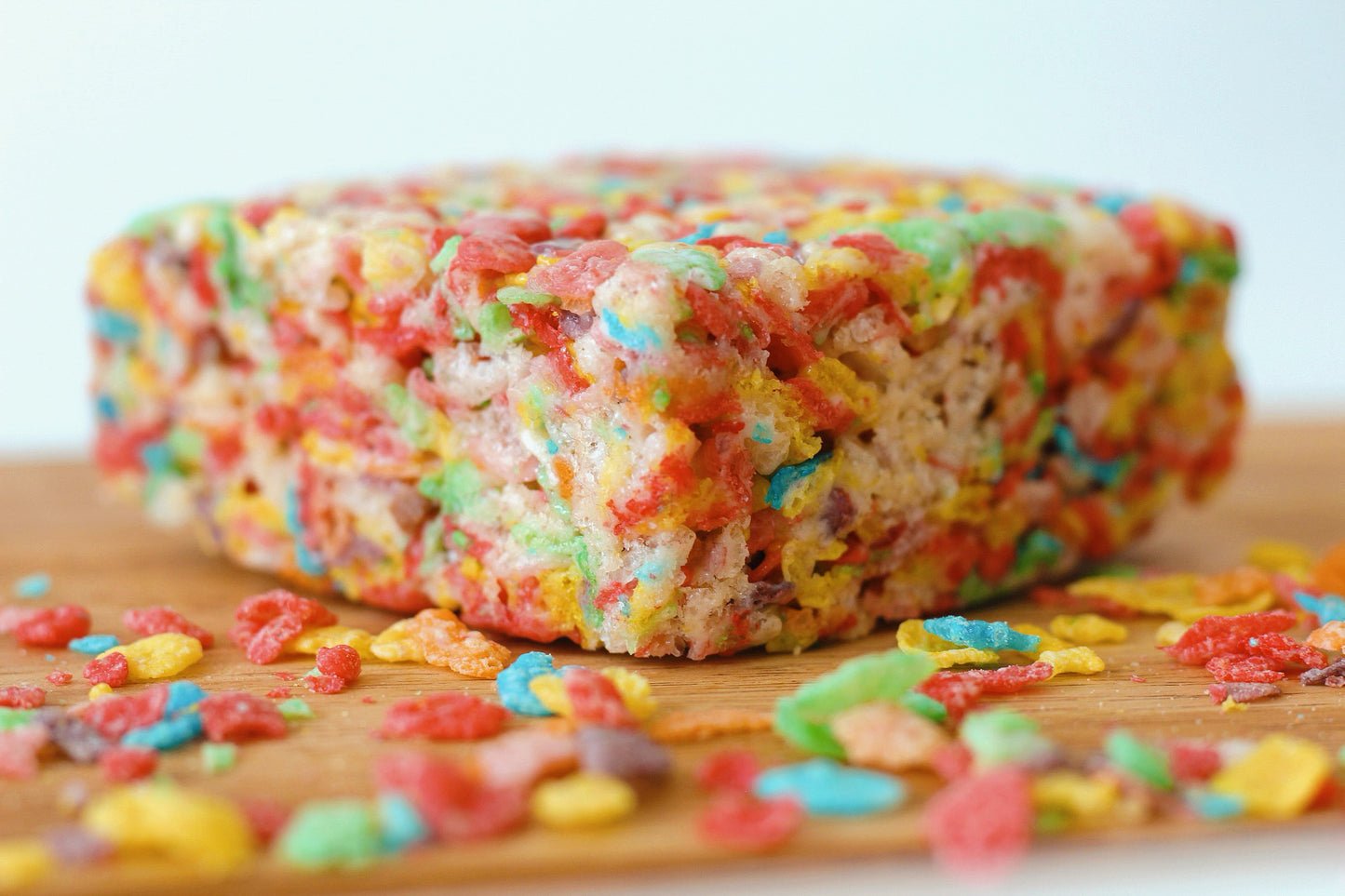 Fruity Pebble Rice Crispy Treats