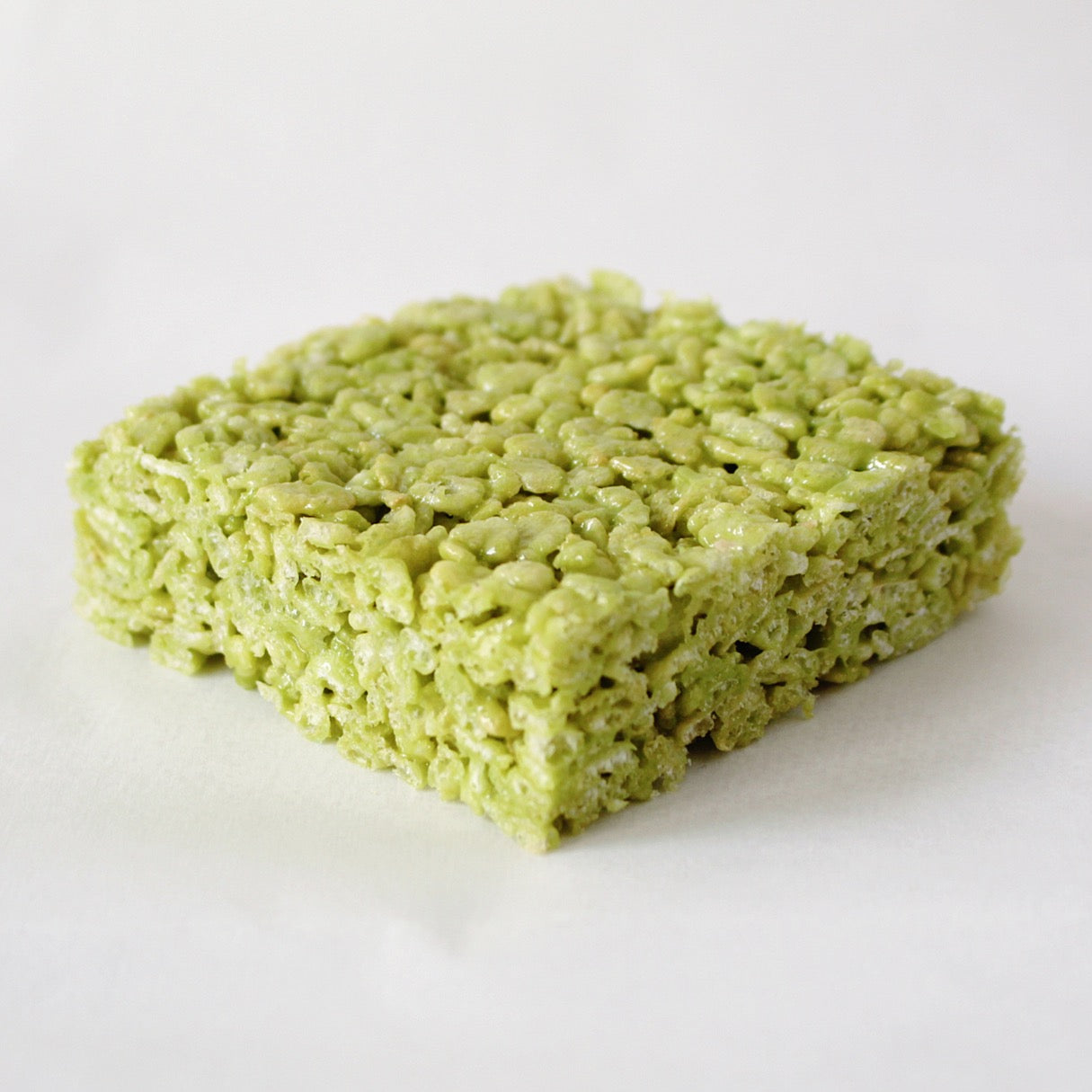 Matcha Rice Crispy Treats