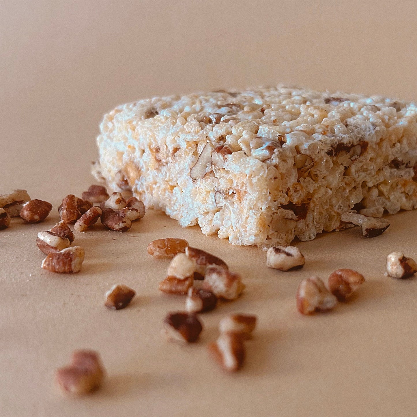 Butter Pecan Rice Crispy Treats