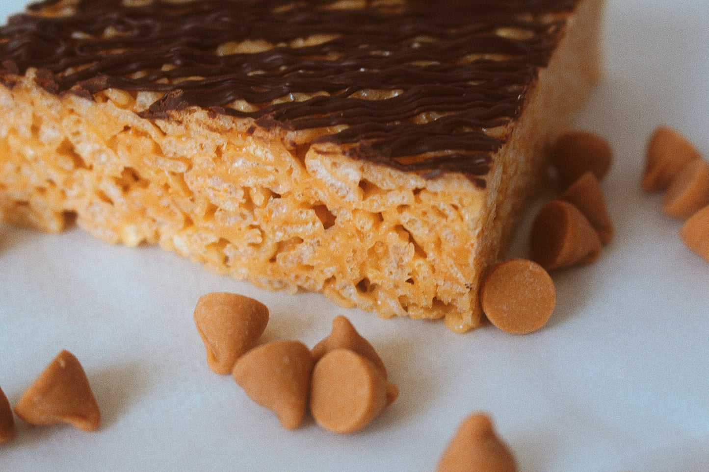 Butterschotch Peanut Butter Rice Crispy Treats